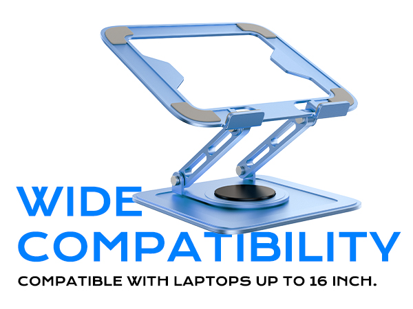 Aluminum alloy laptop stand,Ergonomic laptop stand,Compatible with a wide range of laptop stands
