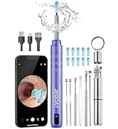 Ear Cleaner with Camera Purple