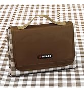 Picnic Blanket Outdoor Extra Large Picnic Mat 80"X60" Camping Blanket Beach Blanket Foldable Wate...