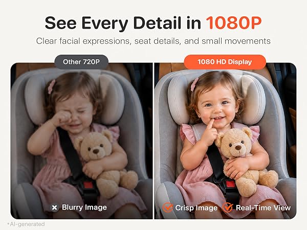 DOUBLE CAR CAMERA FOR 2 BABY