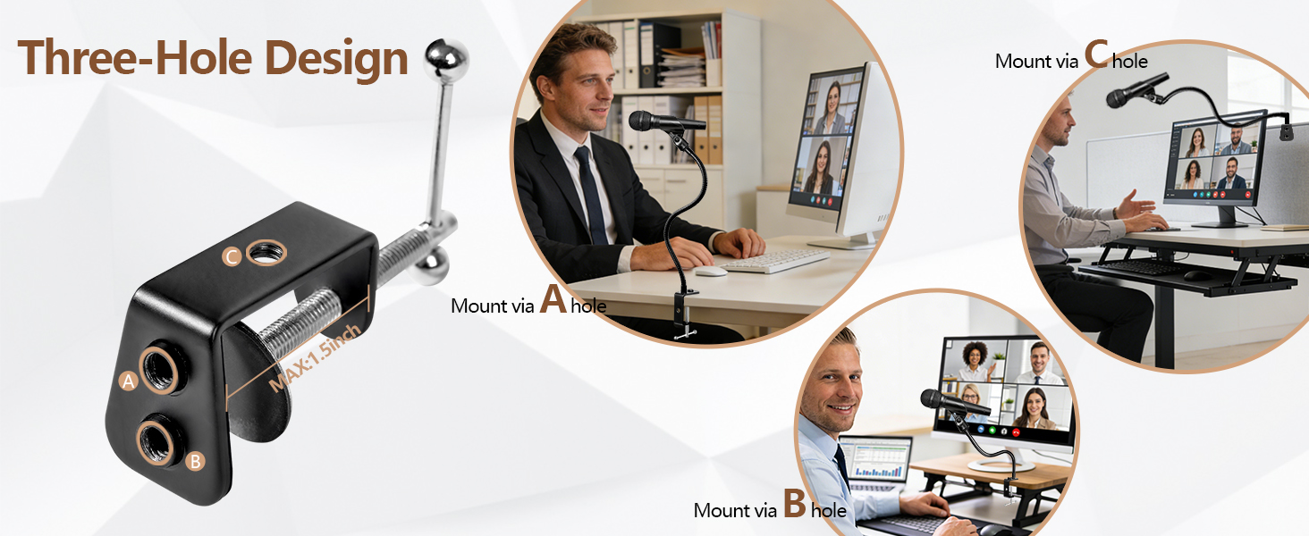 gooseneck microphone stand
