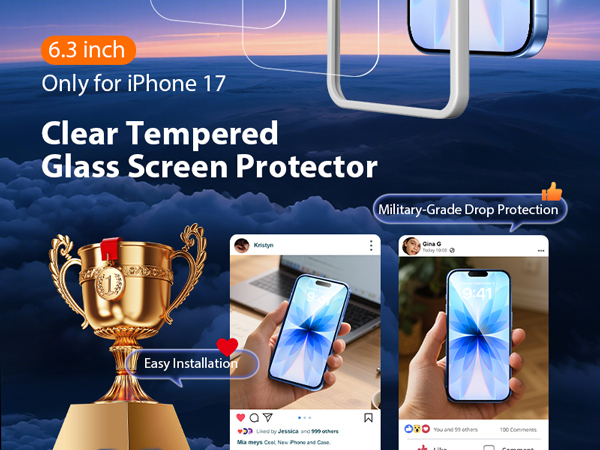 iphone 17 screen protector
