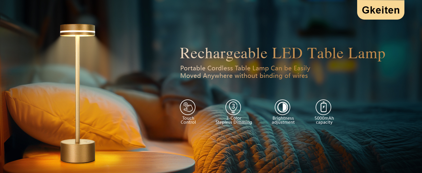 cordless table lamp