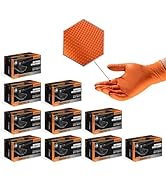 UYKKE 10mil Nitrile Gloves Thick, Industrial Disposable Gloves, Heavy Duty Mechanic Gloves, Food ...