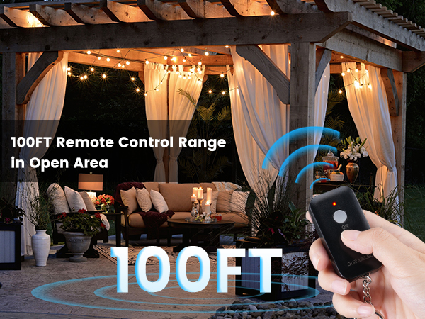 Outdoor Remote Control Outlet