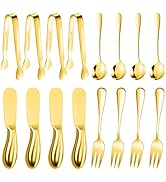 Cheese Butter Spreader Knives Set Charcuterie Accessories 16 Pieces Charcuterie Boards Utensils S...