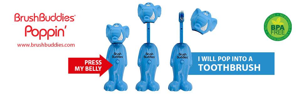 Kids Toothbrush Elephant Character