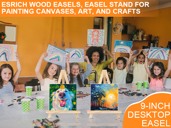 9in easels
