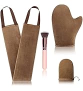 4 Pcs Self Tanner Mitt Applicator Kit - Self Tanning Mitt Glove,Self Tanner Back Applicator,Mini ...