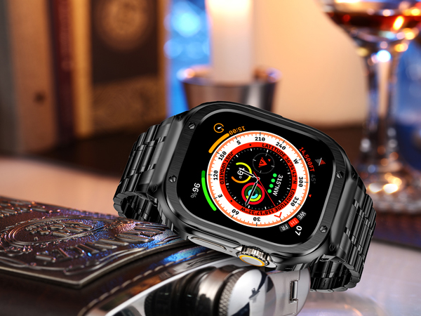 watch bands with case