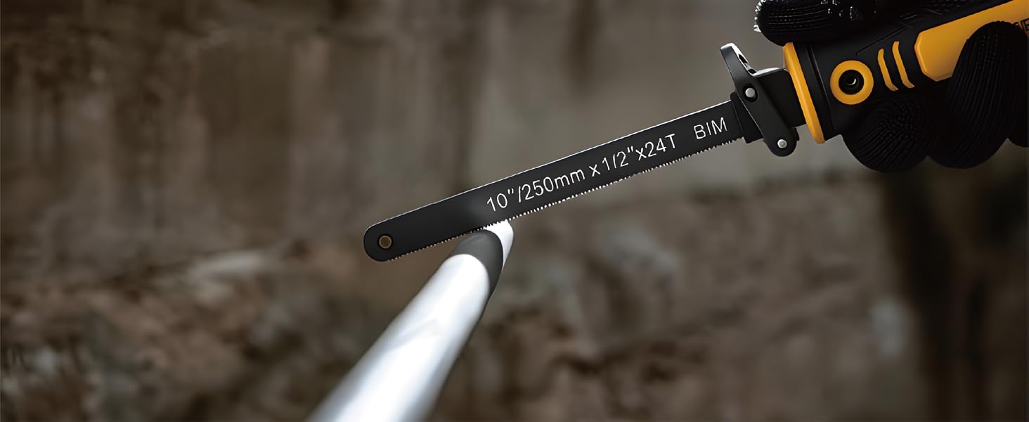 metal hacksaw blade for metal cutting.