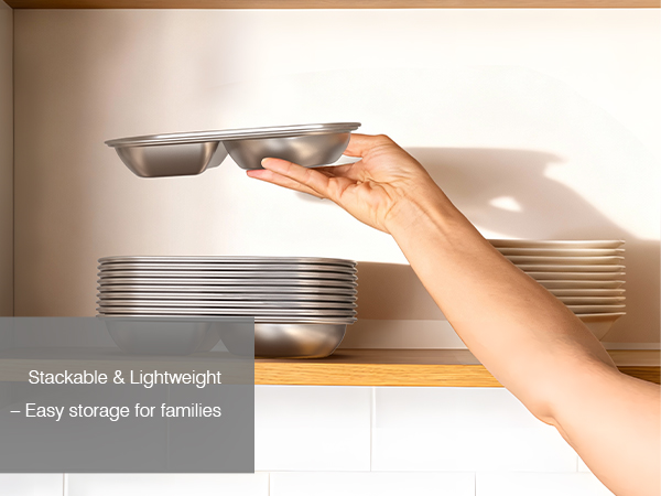 stainless steel plates for kids