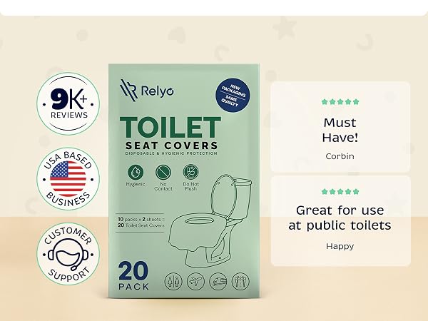 family travel toilet covers, dinosaur print toilet liners, loved by kids and parents, Relyo