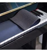 Mooson Piano Keyboard Anti-Dust Cover High Technology Fabric Key Cover Cloth Fit For Upright Pian...