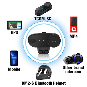 tcom vb motorcycle bluetooth headset intercom
