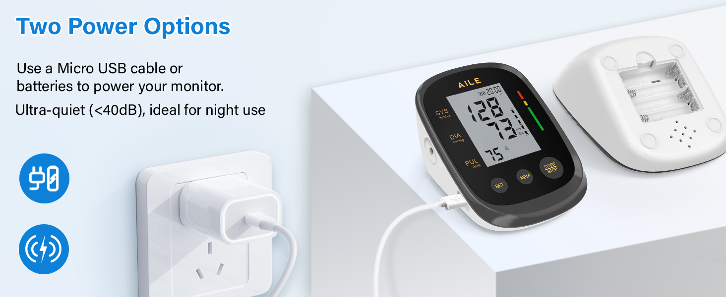 AILE blood pressure monitors for home use