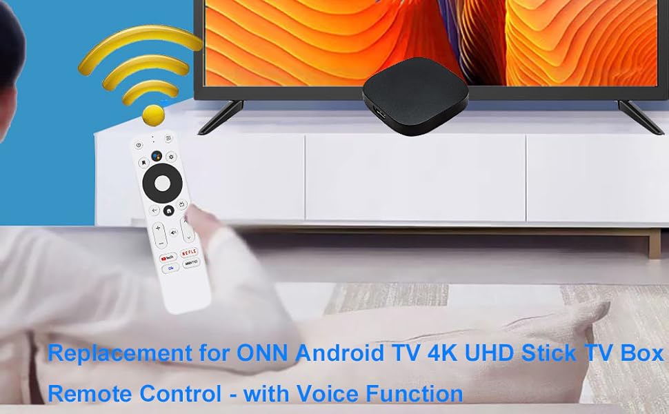 Replacement Voice Remote Control Compatible with Onn TV
