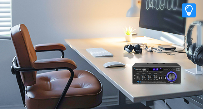 Stereo Audio Amplifier Receiver