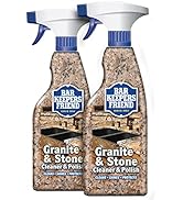 Bar Keepers Friend Granite & Stone Cleaner & Polish (25.4 oz) Granite Cleaner for Use on Natural,...