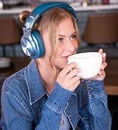 OneOdio A70 Bluetooth Over Ear Headphones, Wireless Headphones w/ 72H Playtime, Hi-Res, 3.5mm/6.3...