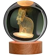 JANARARY Large 3D Cat Night Light, 16 Color Changing with Remote Control for Bedroom Decor, Ideal...