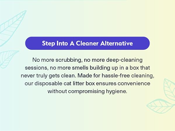 cat litter disposable box leak-proof silica crystal clumping odor control low dust natural plant