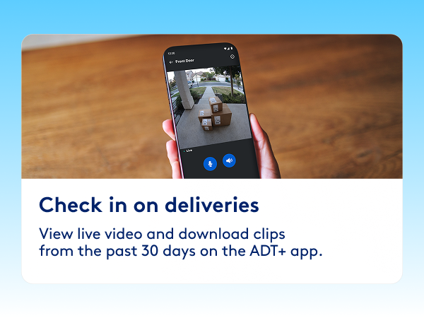 Check in on deliveries