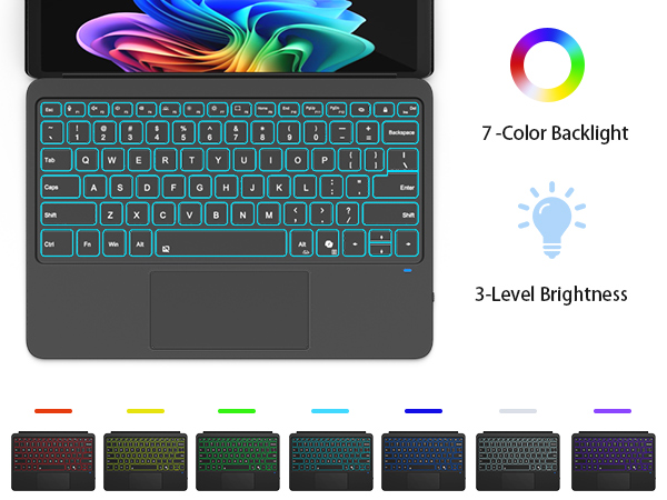 type cover for microsoft surface pro generation 12, surface pro wireless keyboard with touchpad