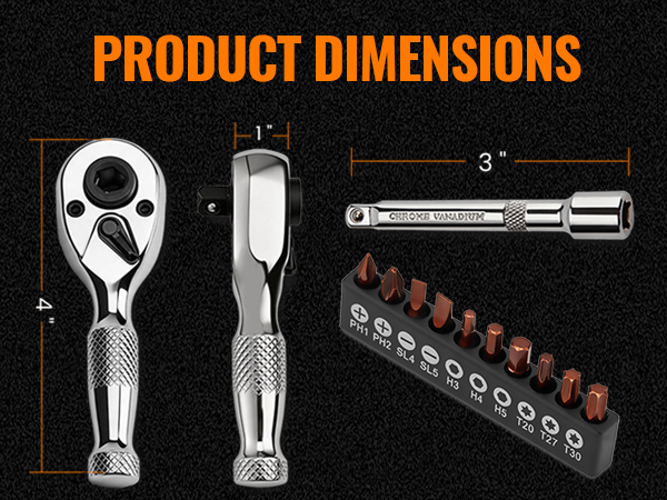 WR25015-RS-Mini-1/4 + 10pc Bits-3