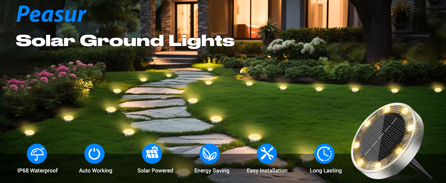 solar ground lights