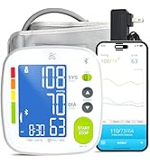 Greater Goods Bluetooth Smart Blood Pressure Monitor for Home Use – Automatic Digital Upper Arm B...