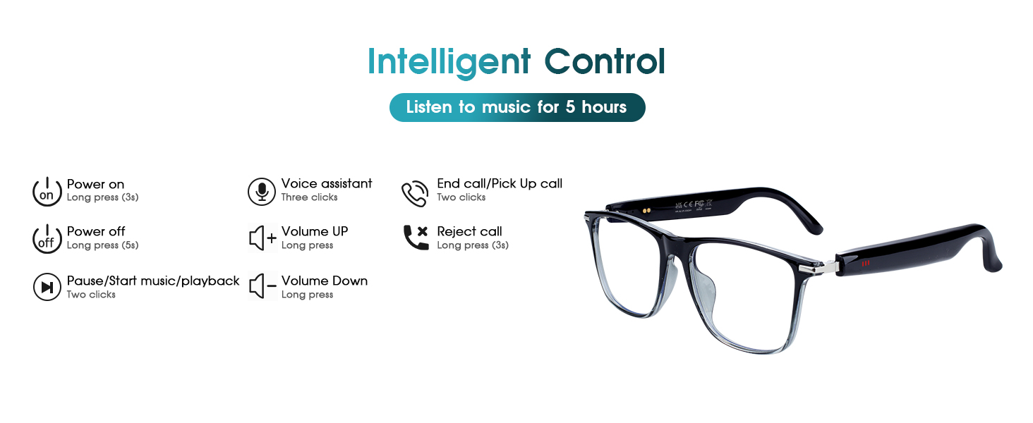 bluetooth glasses for men
