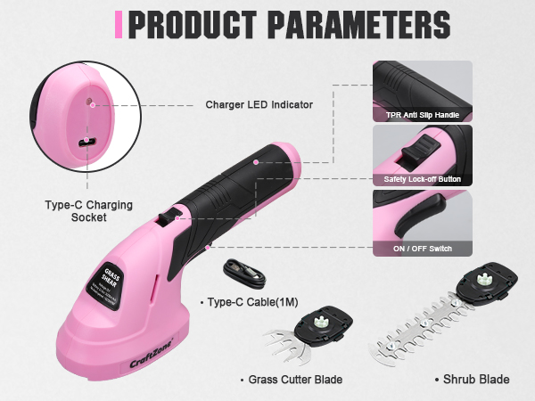 hedge trimmers cordless with battery