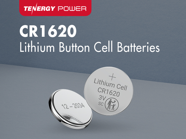 Tenergy CR1620 lithium button cell batteries