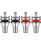Viborg 4X RCA Socket, RC101R, Rhodium-Plated Pure Copper RCA Plug Chassis Female Connector RCA Ja...
