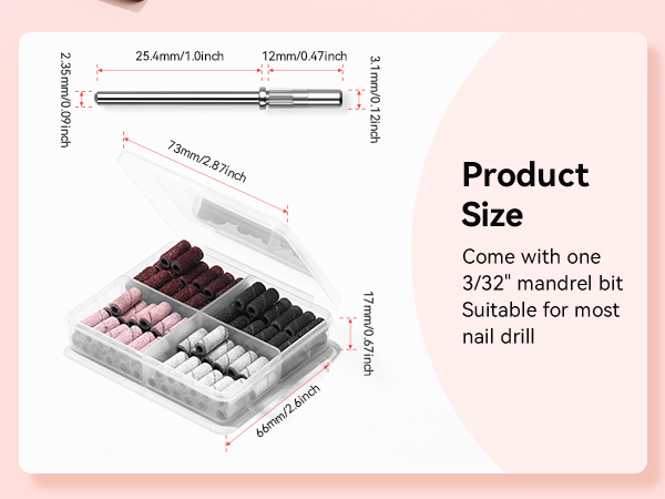 electric nail drill file
