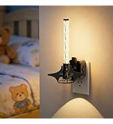 JandCase Night Lights Plug Into Wall: Plug in Night Light, 3000K Warm White, Dusk to Dawn Sensor,...