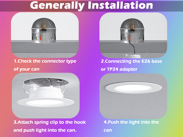 rgb recesssed lighting