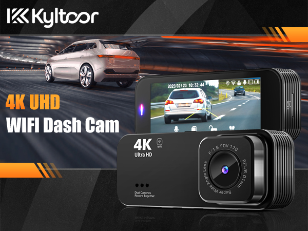 Kyltoor 4K dash cam