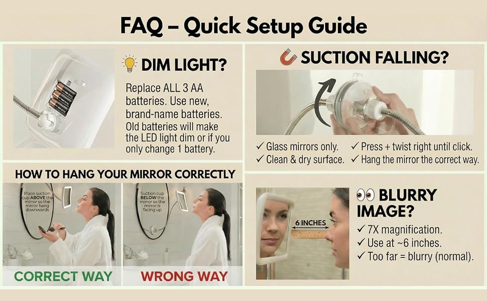 makeup mirror