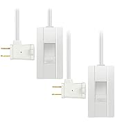 TOPGREENER Table-Top Plug in Dimmer for Table or Floor Lamps, Slide Control, Works with 360 Watt ...