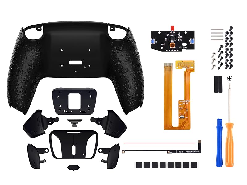 eXtremerate Programable RISE4 Remap Kit for PS5 Controller Back Paddles Back Button Keys Attachment