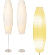 HonoDing Diploma Paper Floor Lamp Set - Paper Lamps - Rice Paper Floor Lamps - Paper Floor Lamps ...