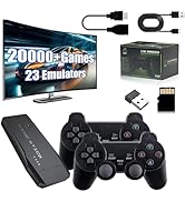 Wireless Retro Game Console Stick Built-in 20000+ Games, Retro Game Stick 4K HDMI Output, Plug Pl...