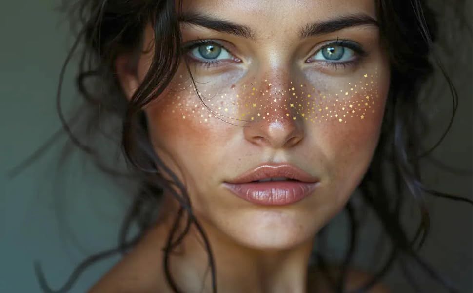 Sparkling freckles