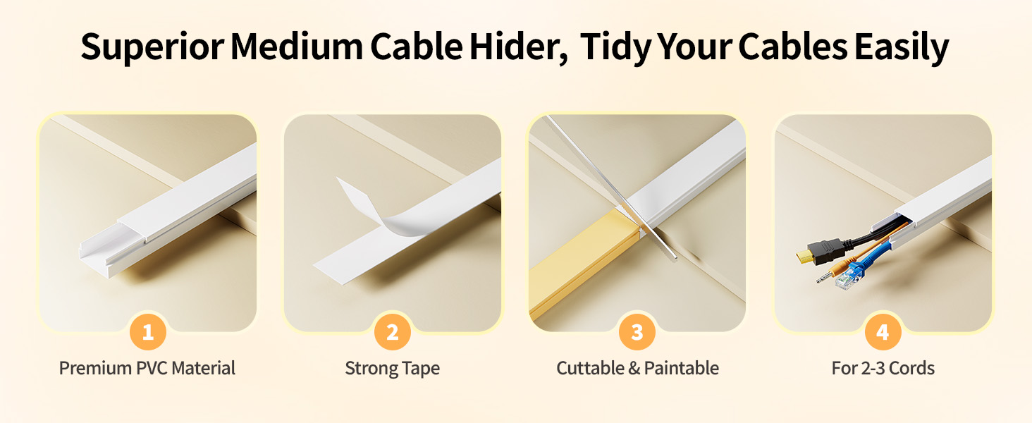 tv cord hider for wall mounted tv