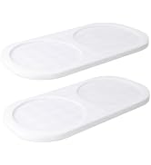2 in 1 Creative Silicone Coaster for Kitchen and Bathroom to Place Soap Dispensers, Tumbler, Toot...