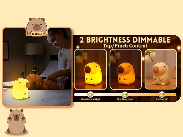 Capybara Night Light