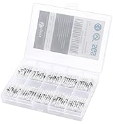 Kuject 300PCS White Solder Seal Wire Connectors, Waterproof Self Solder Heat Shrink Butt Connecto...
