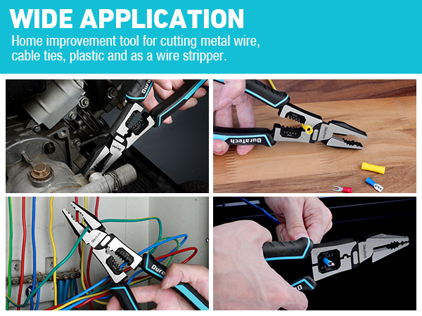 DURATECH 6-in-1 Linesman Pliers